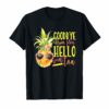 Goodbye Lesson Plan Hello Sun Tan Gift Pineapple t-shirts