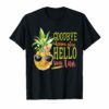 Goodbye Lesson Plan Hello Sun Tan T-Shirt Pineapple Teacher