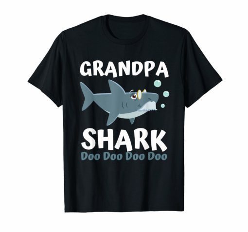 Grandpa Shark Doo Doo Shirt Matching Family Shark Shirts Set