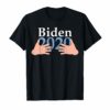Hands Hug Boobs Joe Biden 2020 Funny T-Shirt