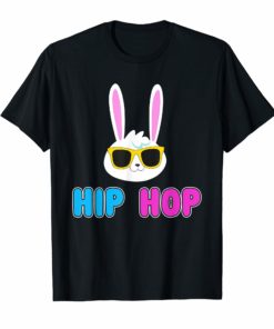 Hip Hop Bunny With Sunglasses Cute Easter T-Shirt