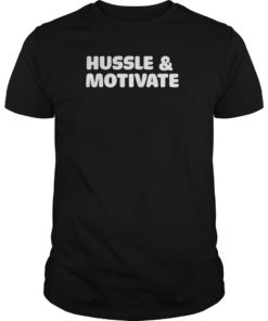 Hussle and Motivate Hip Hop Style T-Shirt