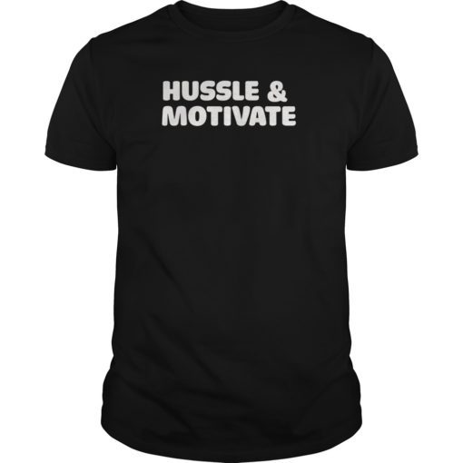 Hussle and Motivate Hip Hop Style T-Shirt