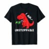 I Am Unstoppable - Funny T-rex Dinosaur Xmas T-Shirt