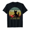 I Do What I Want Black Cat Red Cup Vintage Graphic T-Shirt