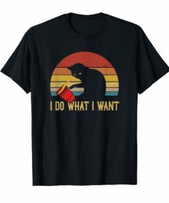 I Do What I Want Cat Shirt