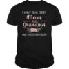 I Have Two Titles Mom And Grandma Shirt Floral Tee Shirts