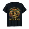 I Hope They Serve Tacos In Hell Retro Vintage Sunset Tshirt