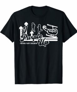 I Purple Up 2019 Shirt, For The Month Of The Military Child