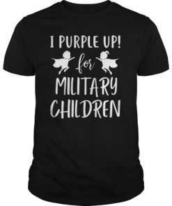 I Purple Up 2019 Shirt, For The Month Of The Military Child