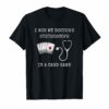 I Won My Doctor's Stethoscope Card Game Nurses Playing Cards T-Shirt