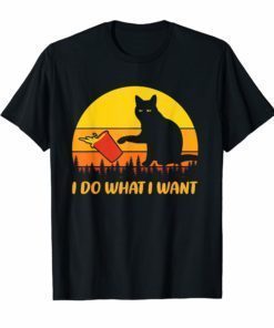I do what I want Cat Tee Shirts
