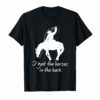 I got the horses in the back Trendy Country Cowboy T-Shirt