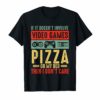 If It Doesn't Involve Video Games Funny T Shirts for Men