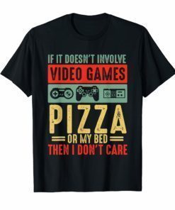If It Doesn't Involve Video Games Funny T Shirts for Men