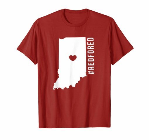 Indiana Red For Ed T-Shirt Teacher Supporter Public School