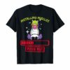 Installing Muscles Please Wait Tee Funny Unicorn T-Shirt