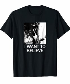 Ivory Billed Woodpecker I WANT TO BELIEVE Funny Shirt