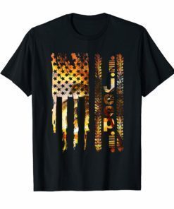 Jeep American Flag Summer Beach Jeep Drivers Unisex Shirt