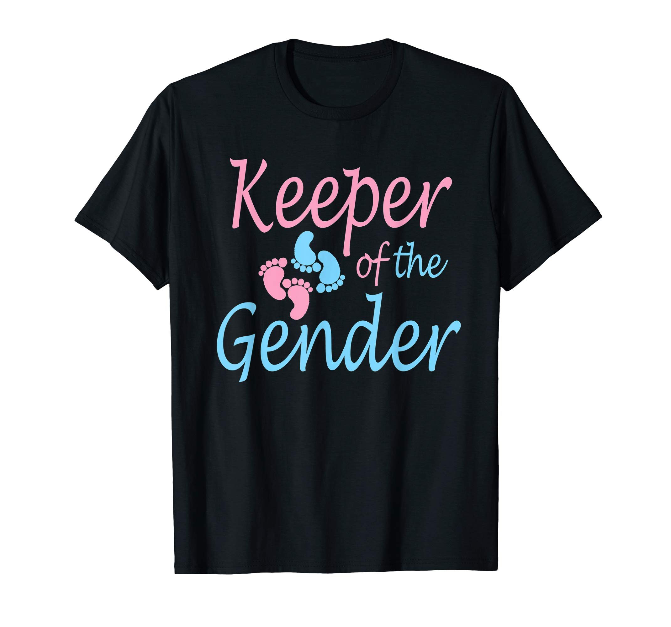 Keeper of Gender reveal party idea baby announcement Tshirt ...