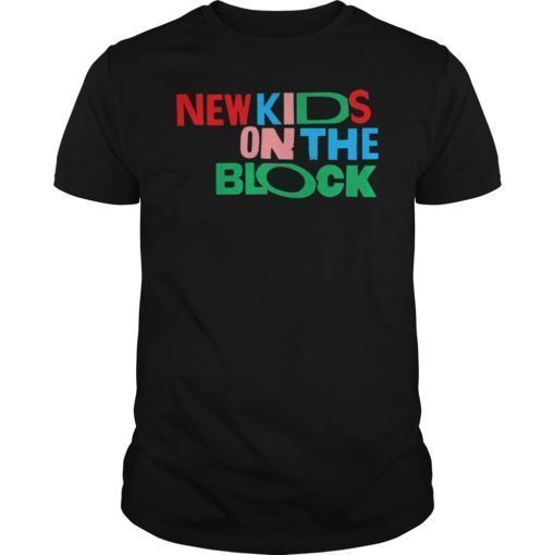 Kids New On The Block Colorful Unisex Shirt