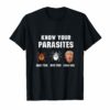 Know Your Parasites - Anti Trump T-Shirt