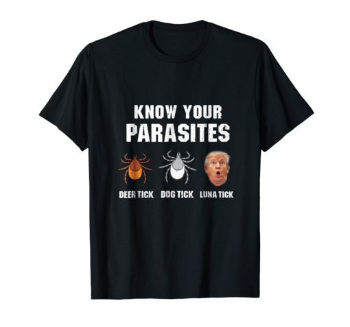 Know Your Parasites - Anti Trump T-Shirt