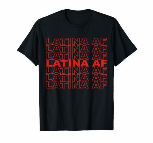 Latina Af Shirt Multicolor