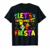 Let's Fiesta T-Shirt Cinco De Mayo Party Gift Sombrero Hat