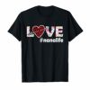 Love Nana Life Nanalife Floral and Plaid color shirt