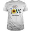 Love One Another Daisy Hippie Bird Flower TShirt