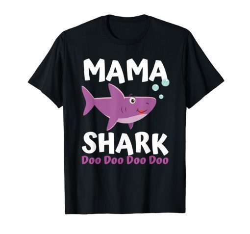 Mama Shark Doo Doo Shirt - Matching Family Shark Shirts Set
