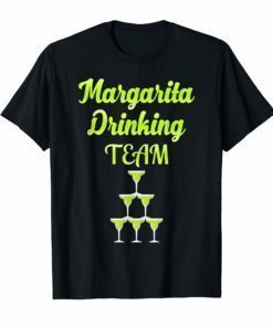 Margarita Drinking Team Funny Cinco de Mayo Fiesta T-shirt
