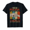 Mens Ser Papa Es Un Honor Ser Abuelo No Tiene Precio T-shirt