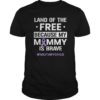 Military Child Month Purple Up Free Brave Mom Pride Tee