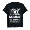 Military Child Month Purple Up Land Free Mommy Pride T Shirt
