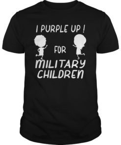 Military Child Month Purple Up Of The Military Child T-Shirt