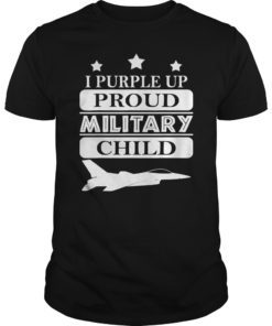 Military Child Month Purple Up Of The Military Child T-Shirt