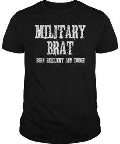 Military Child Month Purple Up Pride Brave Brat TShirt