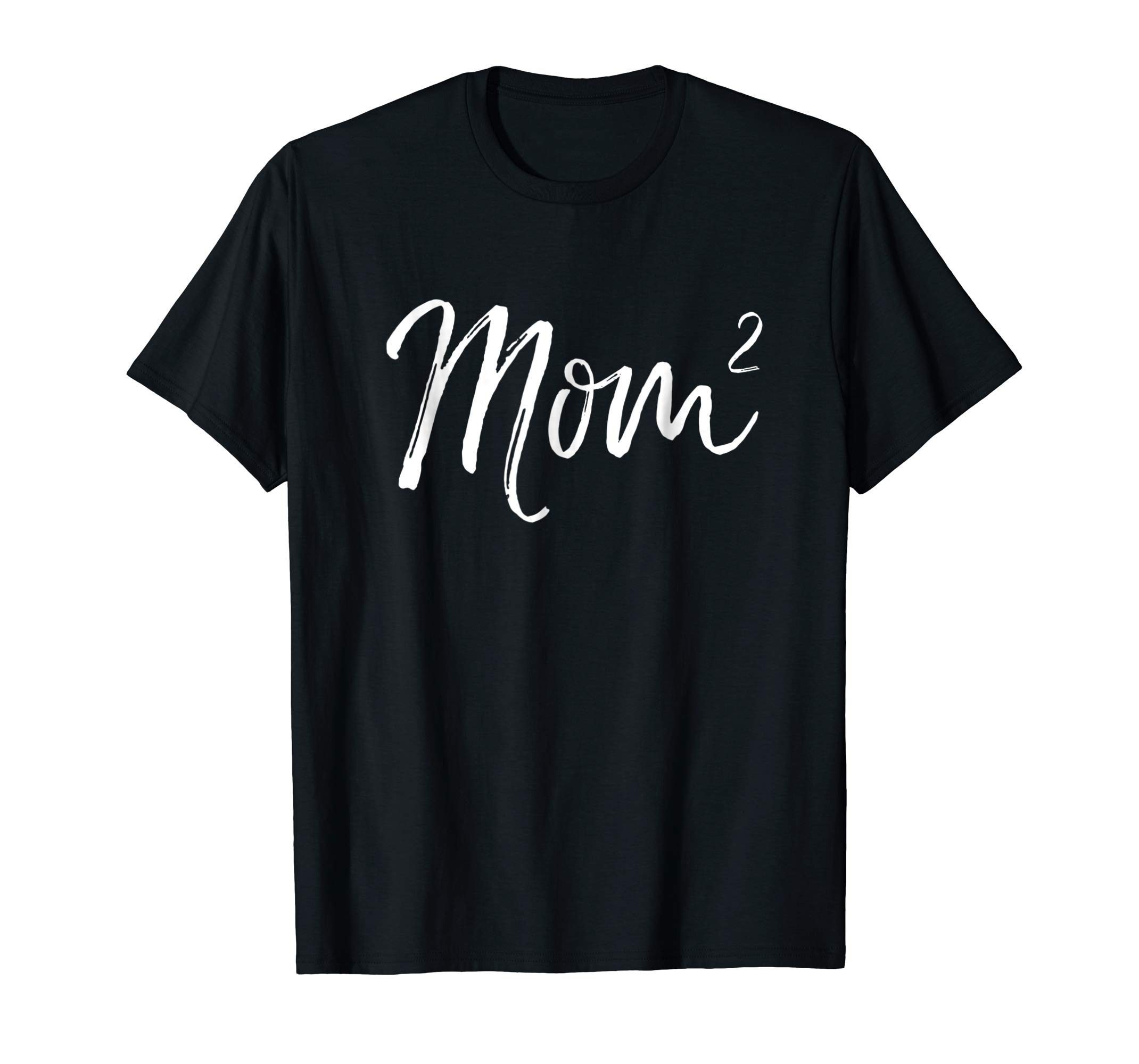 Mom Squared Shirt Funny Mother of Two Twins Mama Gift Shirt ...