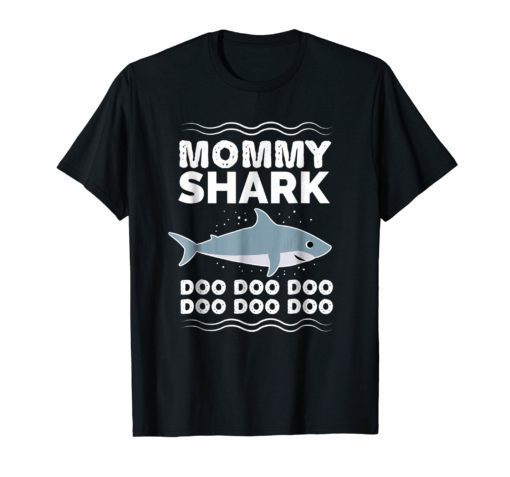 Mommy Shark Doo Doo Doo T-Shirt Matching Family Shirt