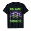 Monster-Truck Shirt Grave Green Digger Racing T-Shirts