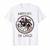 Mother Of Dogs Mom Floral TShirt - Funny Dog Lover Gift
