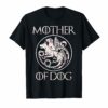 Mother Of Dogs Mom Floral Tee Shirt - Funny Dog Lover Gifts