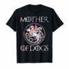 Mother of Dogs Floral Flower T-Shirt Funny Gifts Dogs Lovers T-Shirt