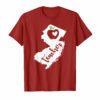 New Jersey Teacher Protest Red For Ed T Shirt