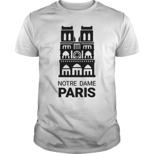 Notre Dame Paris France Shirt French Cathedral