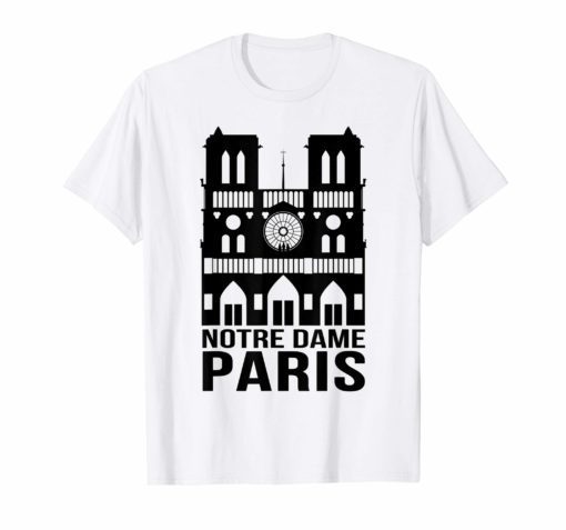 Notre-Dame Paris France Tee Shirt