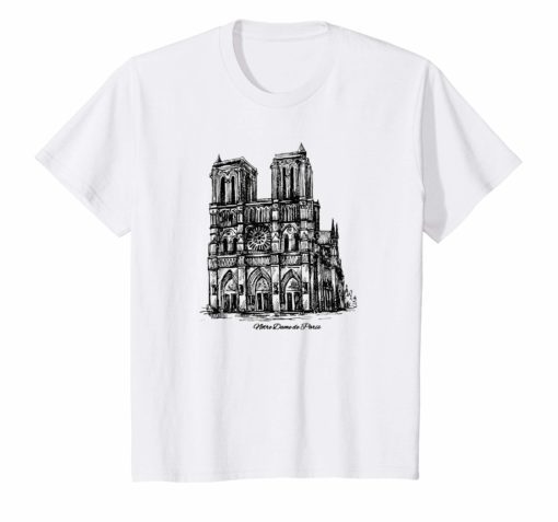 Notre Dame de Paris France T-shirt