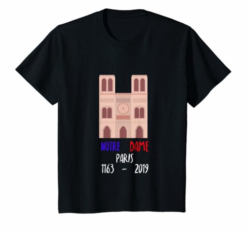 Notre dame cathedral paris france T-Shirt